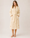 Miss Meadow Strawberry Bunny Terry Robe (Ivory)