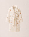 Strawberry Bunny Cotton Terry Robe – Soft Oat